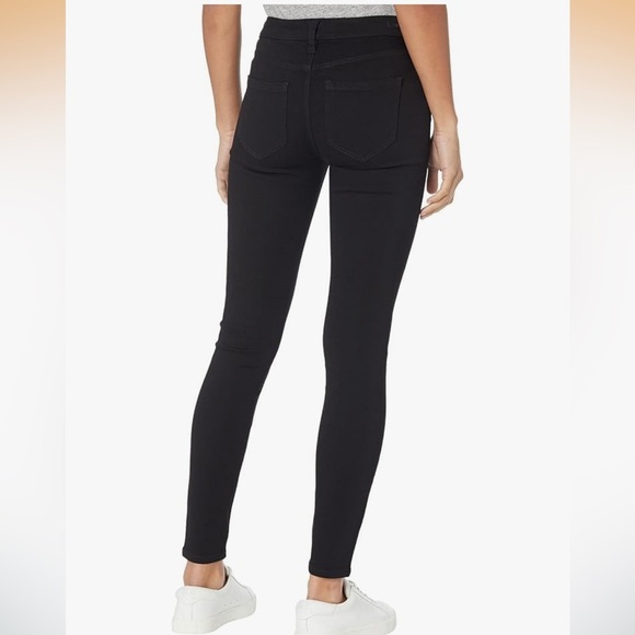 NWT Liverpool Abby Skinny Jeans in Black Rinse -Size 14 Black - Picture 3 of 11